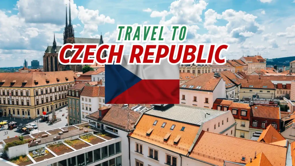 czech republic visa banner