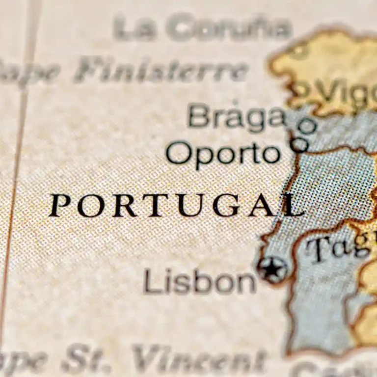 Portugal map