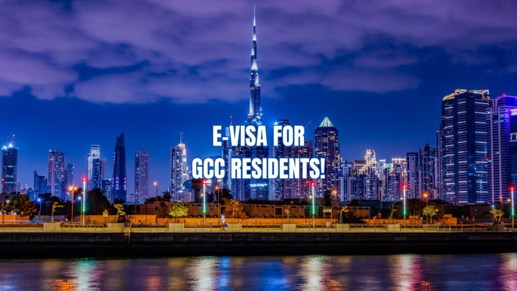 UAE E-Visa for GCC Residents
