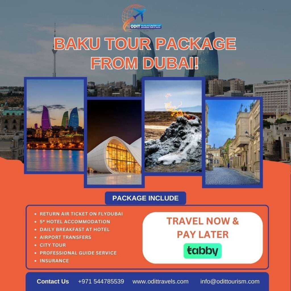 Azerbaijan tour package from UAE