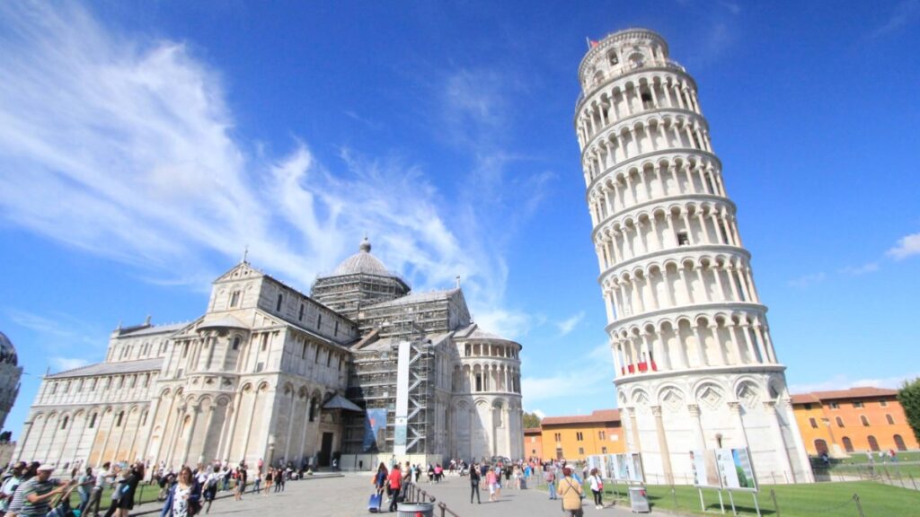 Pisa tower in Italy tourism