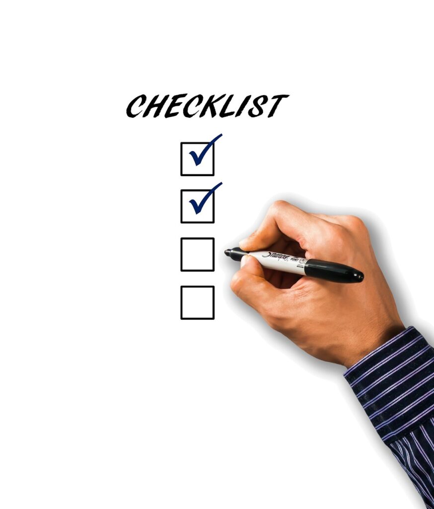 India Visa Checklist