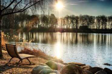 lake, water, hd wallpaper, nature background, bank, beautiful nature, chair, liège, deck chair, rest, resting, enjoy, sunrise, sunset, sky, nature wallpaper, landscape, nature, cool wallpaper, chair, deck chair, deck chair, deck chair, deck chair, deck chair, cool wallpaper