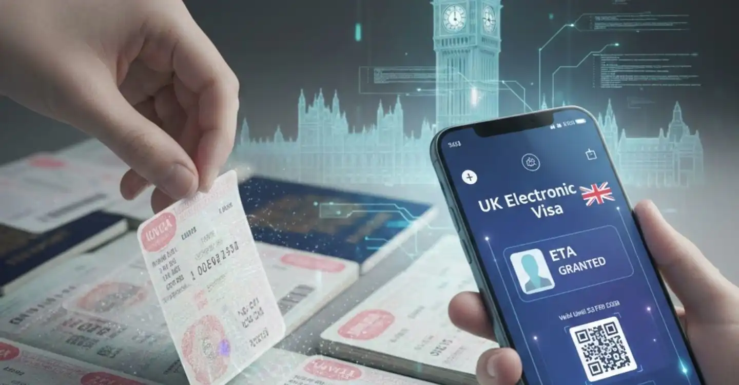UK Visa Changes 2026: Physical Stickers Scrapped, eVisas & ETA Mandatory from 25 February 1 UK Visa Changes 2026: Physical Stickers Scrapped, eVisas & ETA Mandatory from 25 February