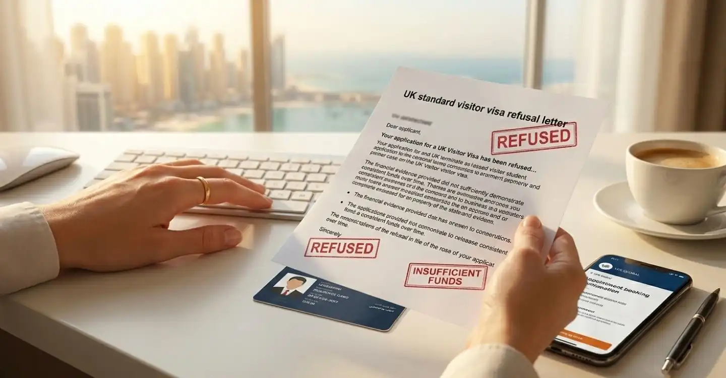 UK tourist visa rejection