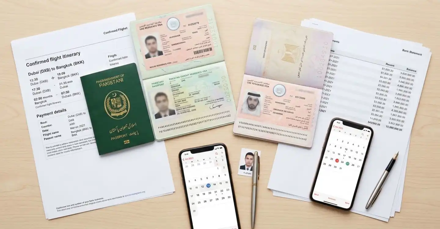 Thailand visa requirements for UAE residents