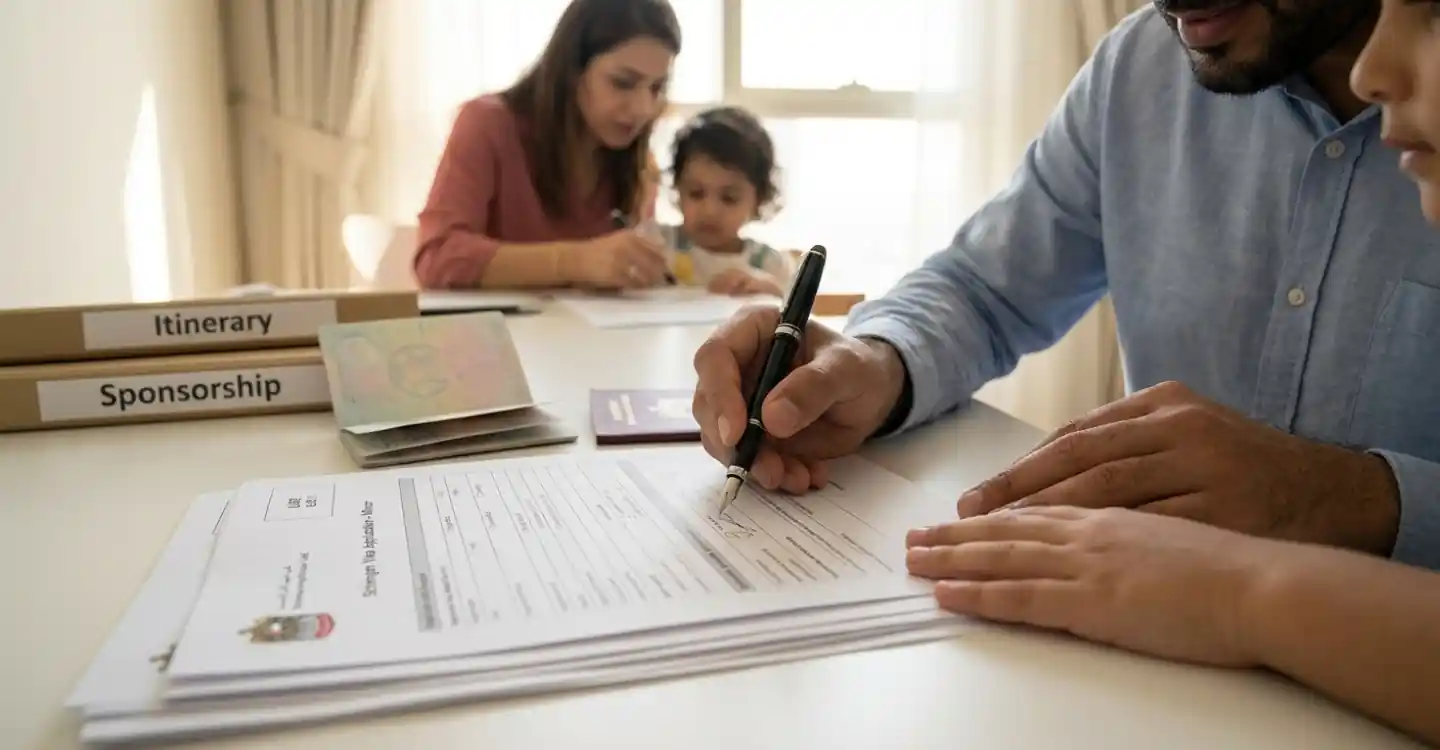 Schengen Visa for Families from Dubai: The Complete 2026 Guide 3 Schengen Visa for Families from Dubai application