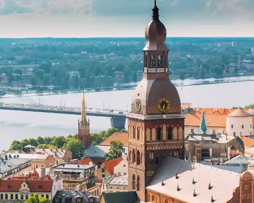 Latvia visa from Dubai