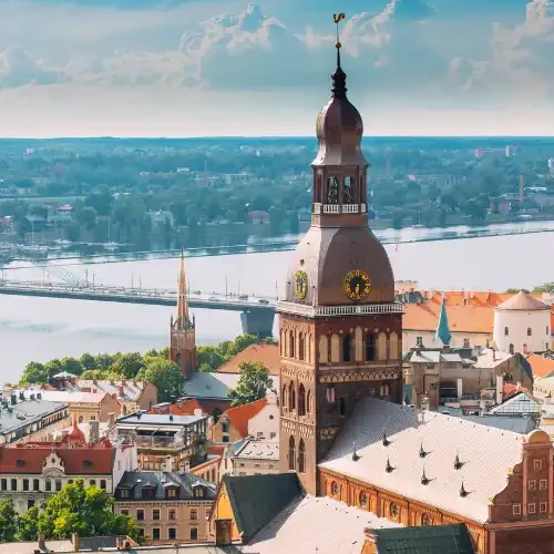 Latvia visa from Dubai