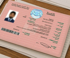 UAE residence visa copy