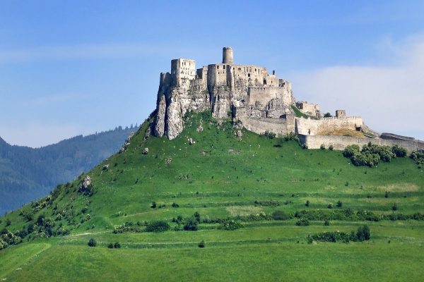 spiš castle, castle, hilltop