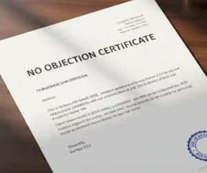 NOC for schengen visa application