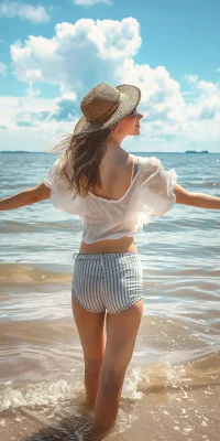 UAE travelers experiencing fun beach and water activities abroad